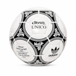 Vintage 1990 World Cup adidas Etrusco Unico Football – Historic Collectible Ball